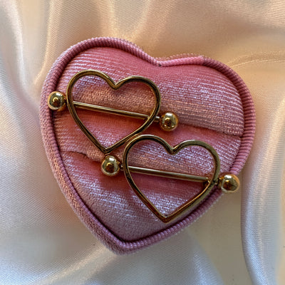 Fine Heart Nippelpiercing