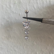 God of Love Bauchnabelpiercing