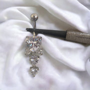 God of Love Bauchnabelpiercing