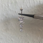 God of Love Bauchnabelpiercing