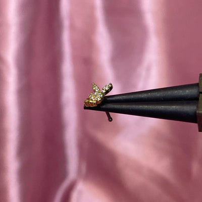 Mini Bunny Nasenpiercing