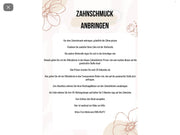 Zahnschmuck Kit zum selbstkleben